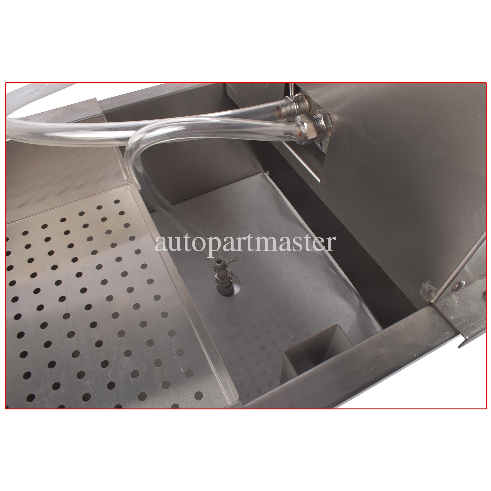 Fryer Oil Filter Commercial Cooking Oil Filtration System 370W 110V