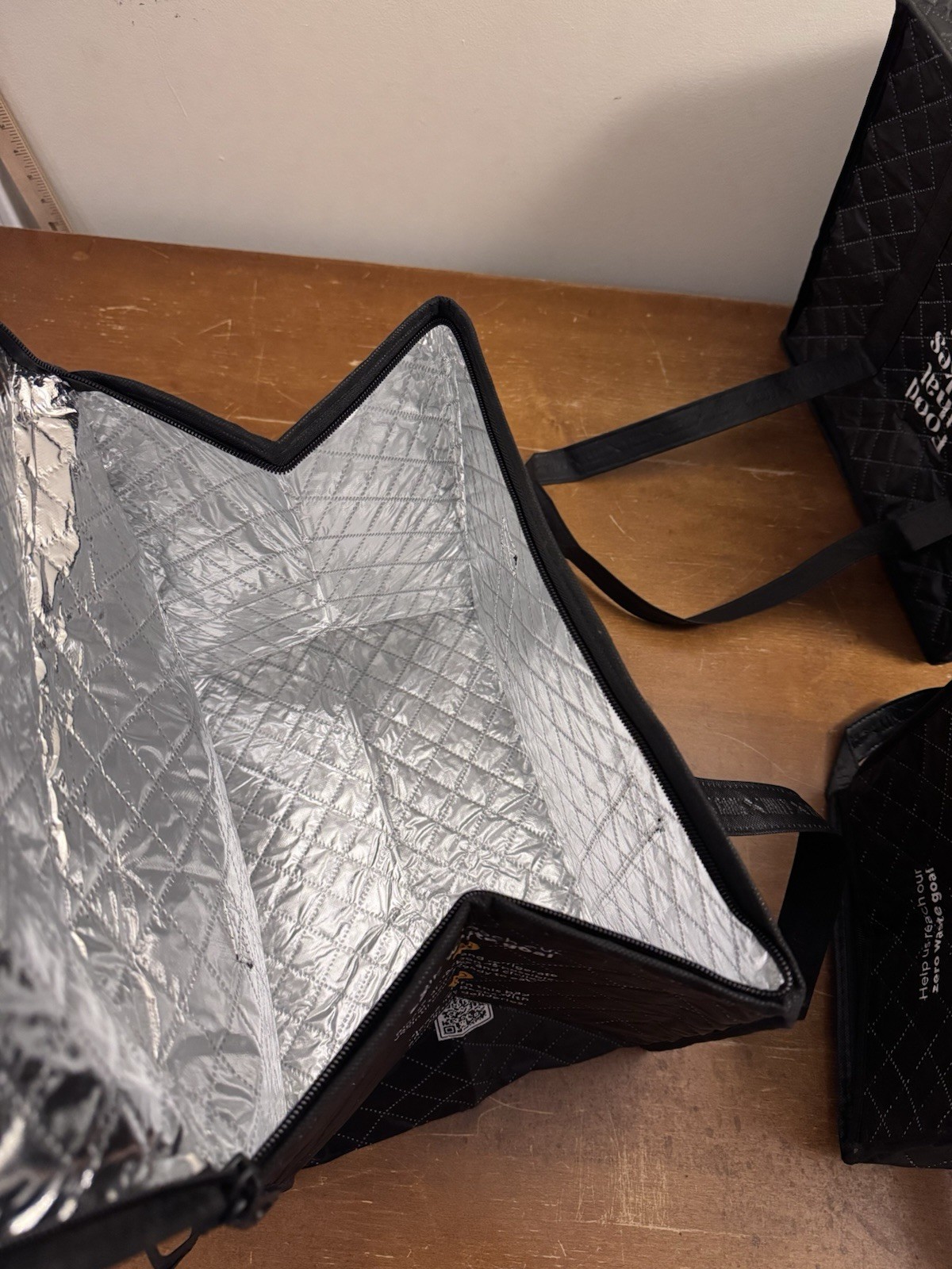 CookUnity Insulated Large Bag Reusable Thermal Food Tote Delivery 4 Lot Cold Hot