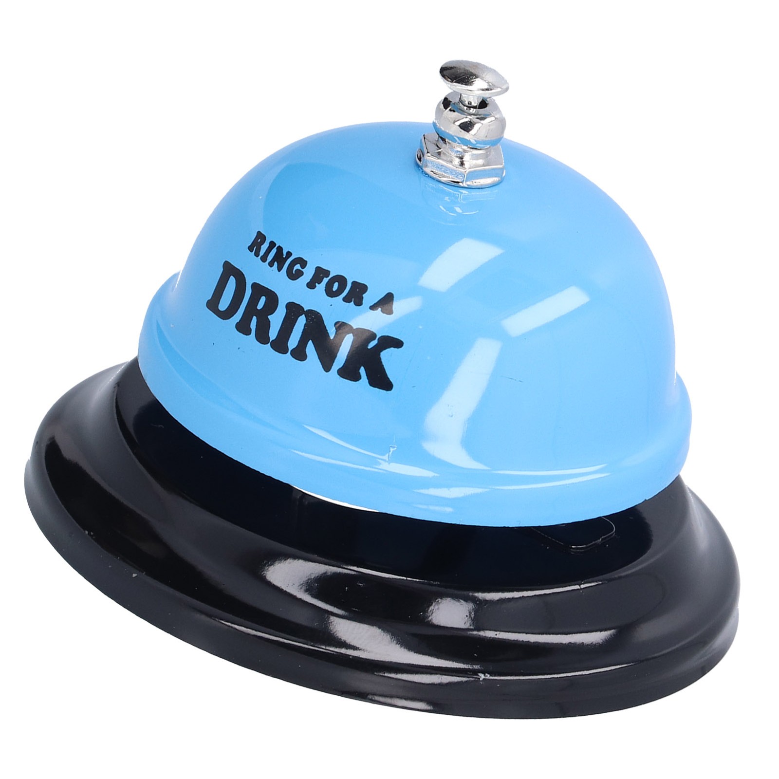 Hot Blue Restaurant Call Bell With Anti-Slip Base Manual Meeting Bar Service
