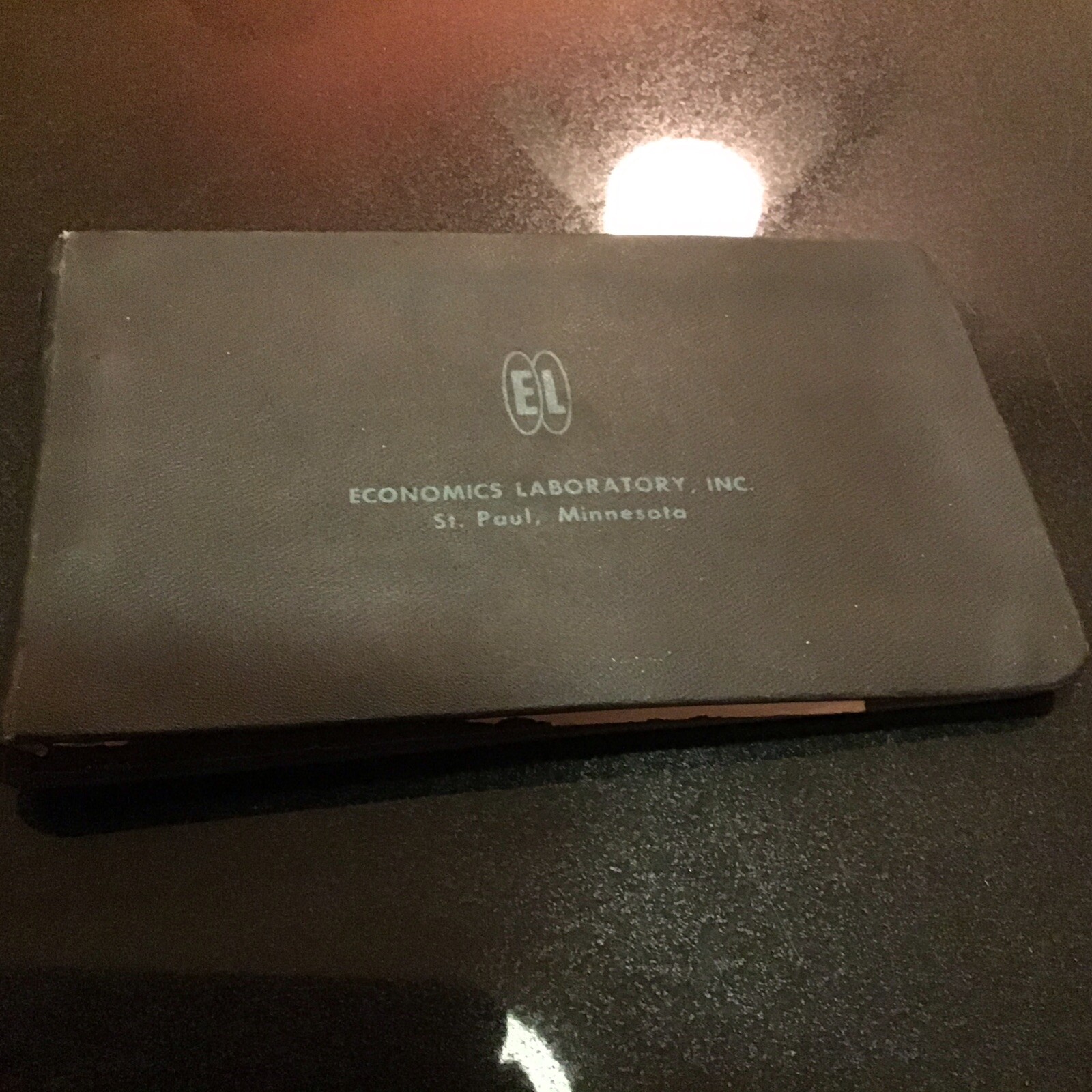 Vintage Economics Laboratory 1972 Price Book Ecolab Territory Manager