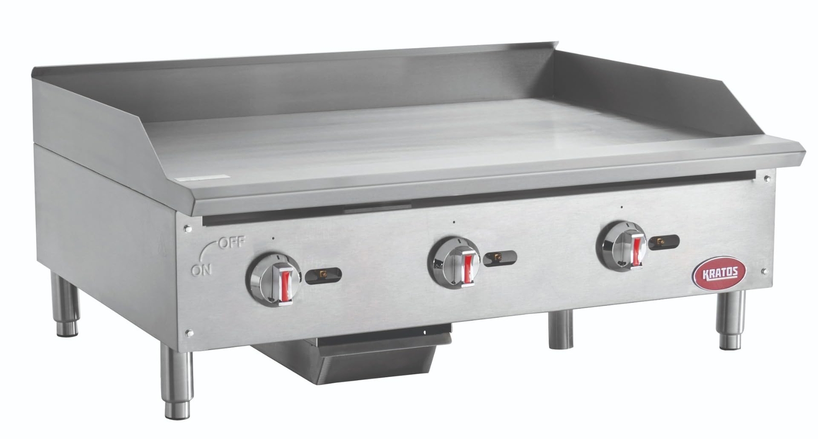 Kratos 29Y-005 36″ Commercial Restaurant Gas Countertop Griddle, Manual