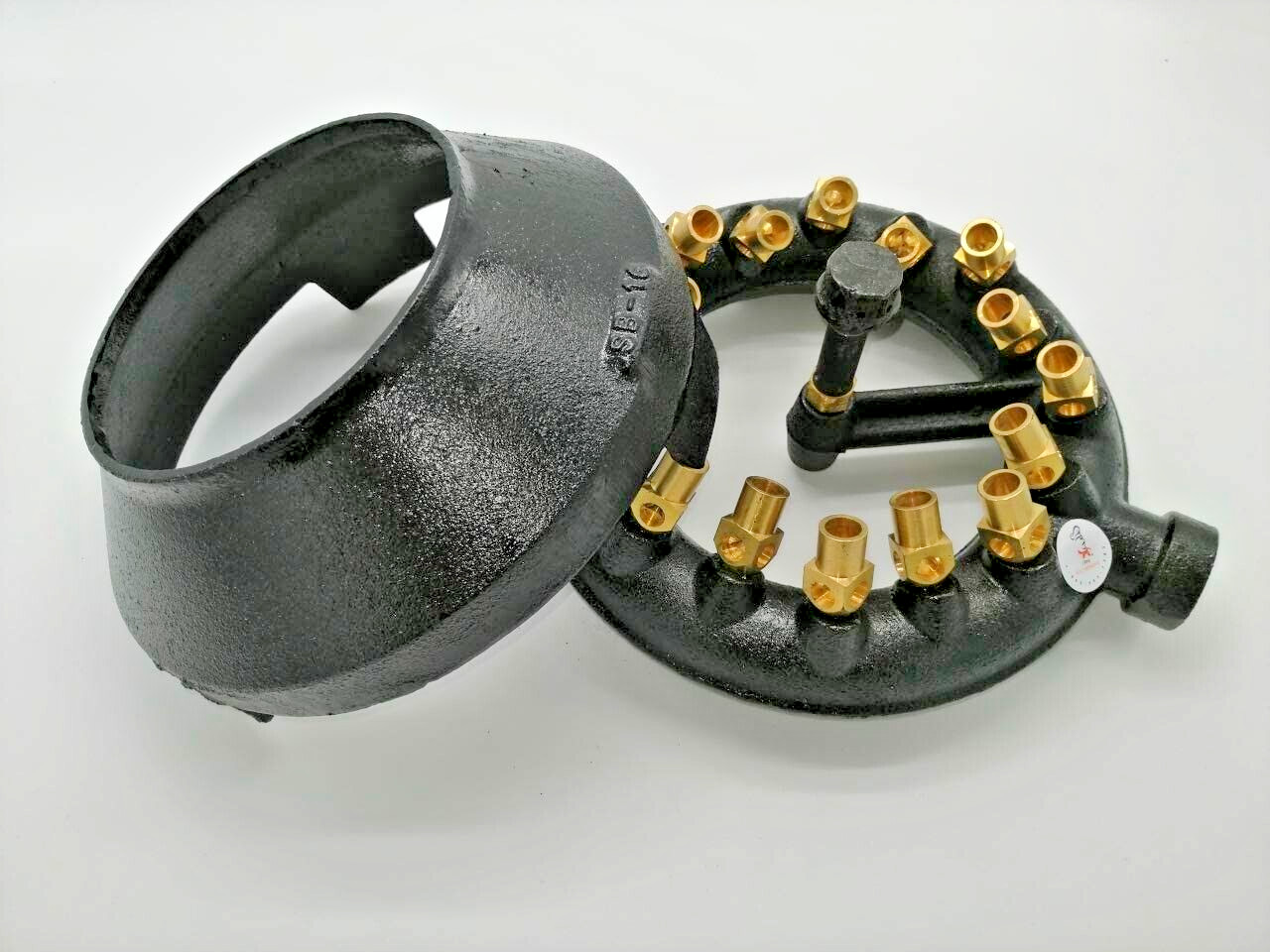 9 Inches High-Power Jet Burners With Pilot (Propane Gas)