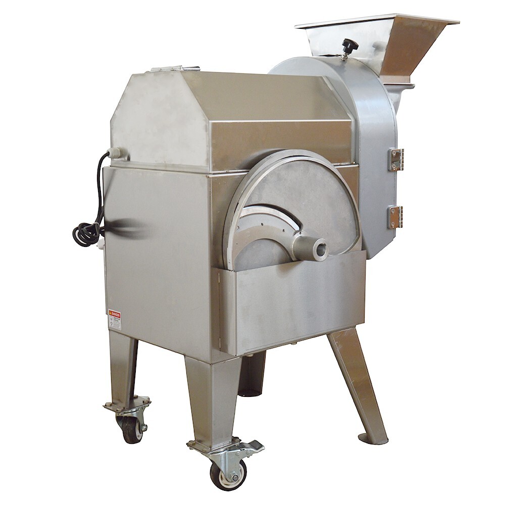 Root Vegetable Cutter 110V 0.75KW for Slicing/Shredding/Dicing Bulb Vegetables