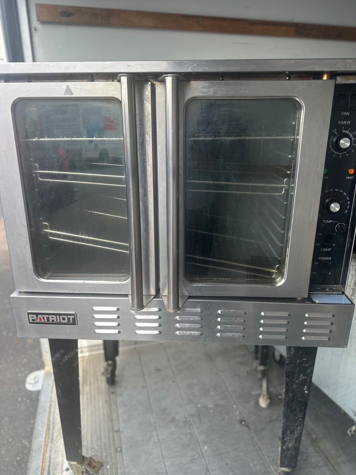 Patriot electric convection oven commercial used, still under factory warranty.
