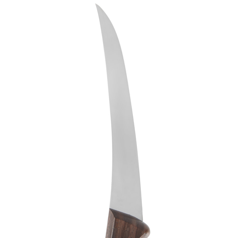 Victorinox 6″ Narrow Flexible Curved Boning Knife with Rosewood Handle