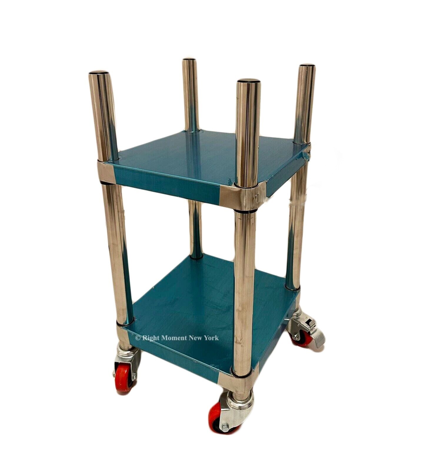 14″W x 14″D Commercial Restaurant Rice Warmer Stand – Wheels with Two Brakes