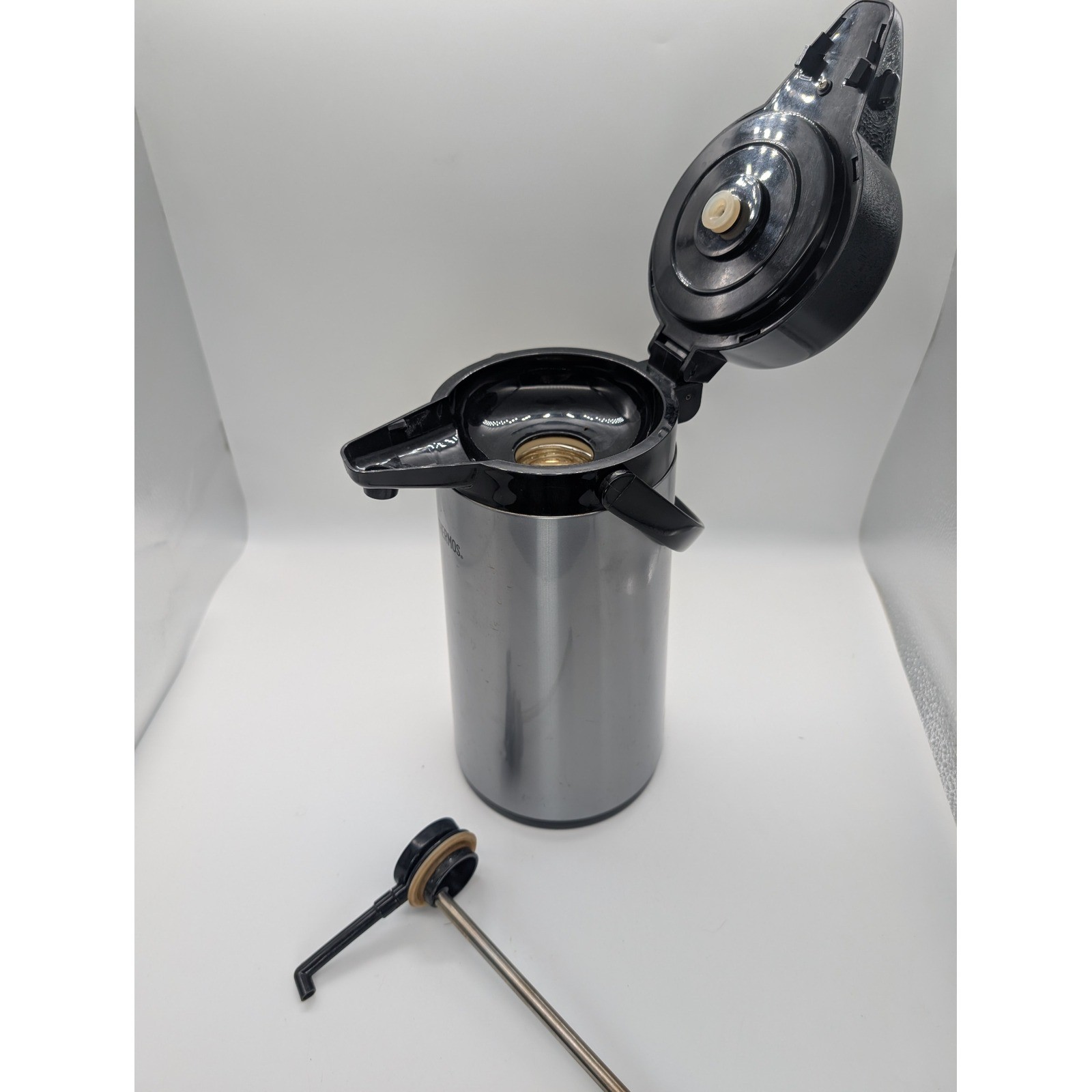 Thermos PP1920M2 1.9L Stainless Steel Lever Action Coffee Air pot Thermal Carafe