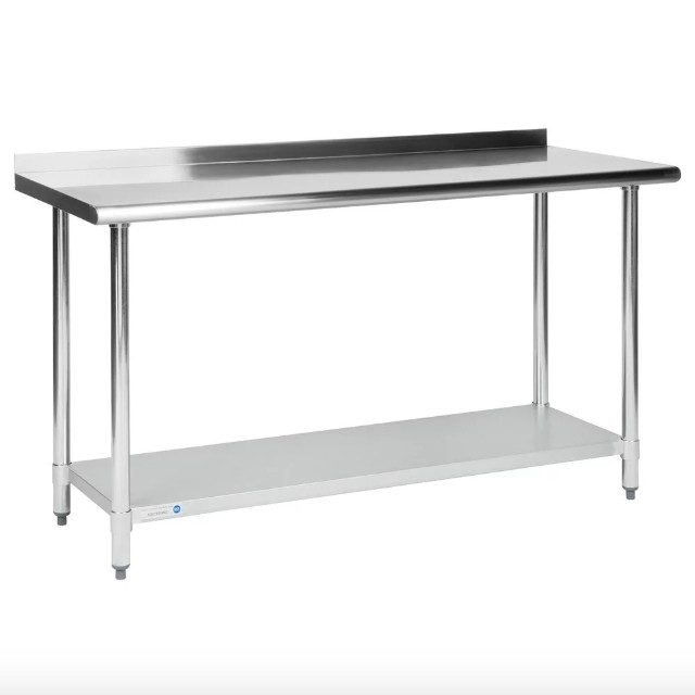 Commercial 24″ x 60″ Stainless Steel Work Prep Table With BACKSPLASH Kitchen NSF