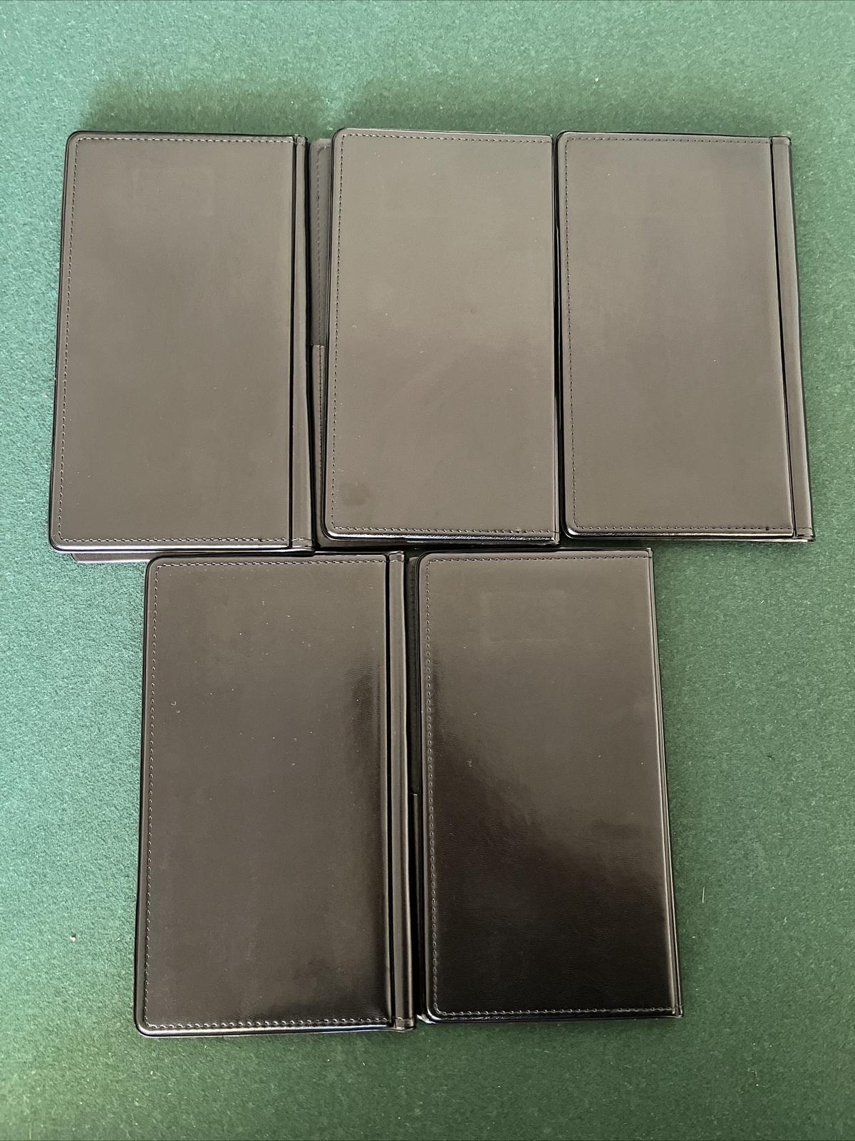 Restaurant Credit Card Holder Check Presenter Waiter Waitress Book Lot of 5