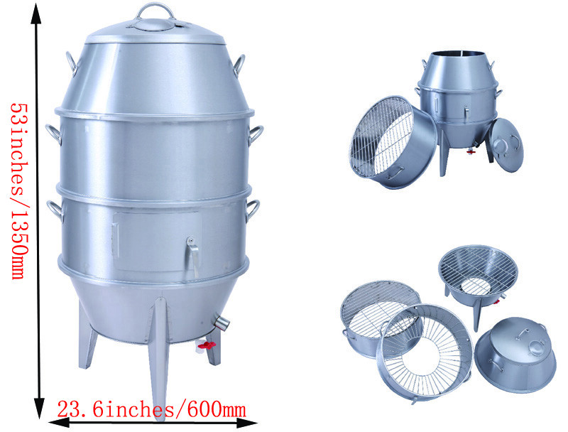 PreAsion Commercial Chicken Duck Roaster Grill Oven Cooker BBQ Roast Turkey