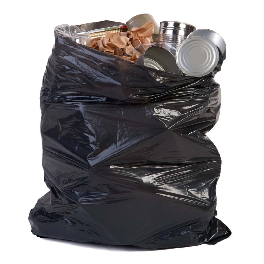 Verolene Immondizia Garbage Bags Black Heavy 80x120cm 10pcs