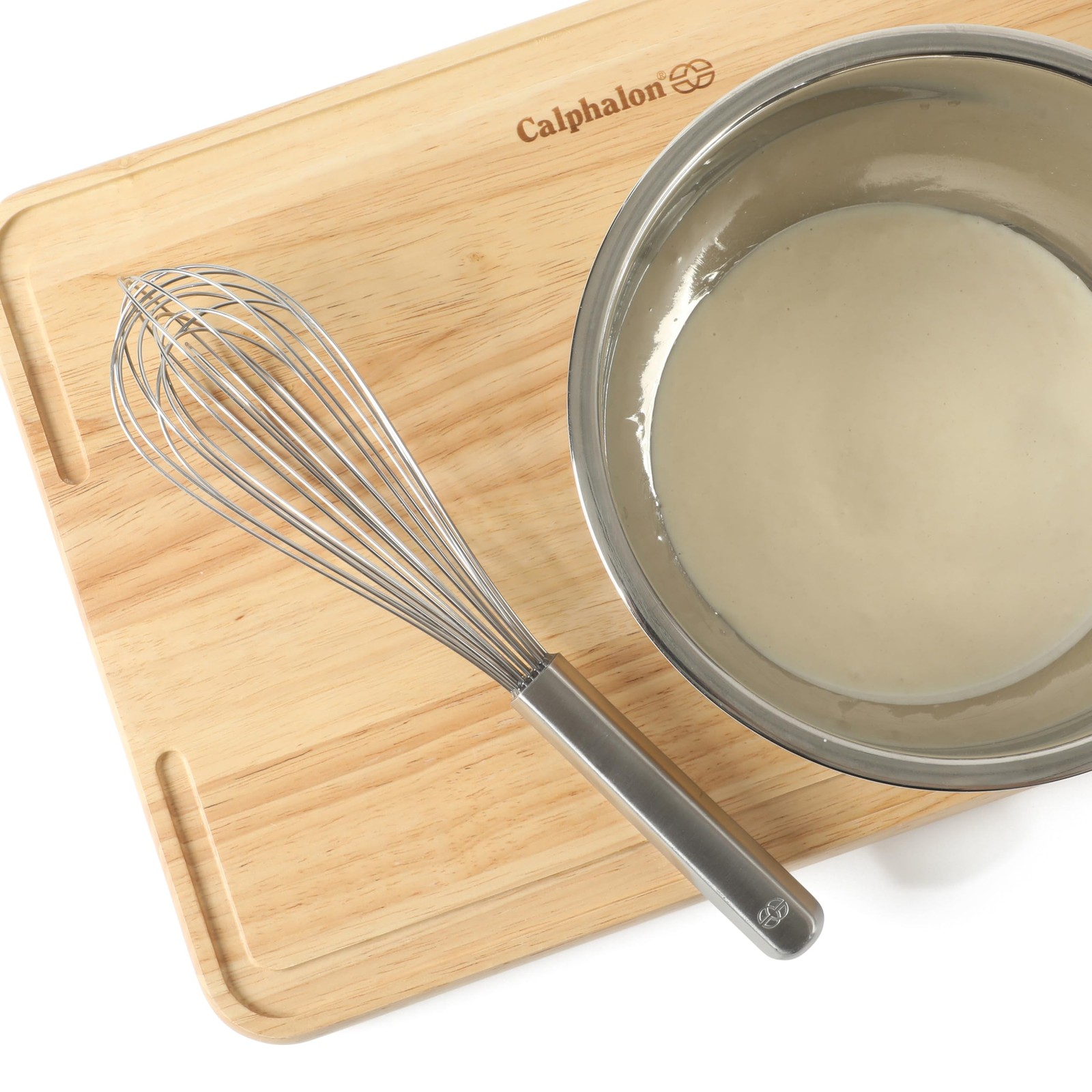 Calphalon Prime 8-Inch Whisk, Stainless Steel (Prime – 8″ Whisk)