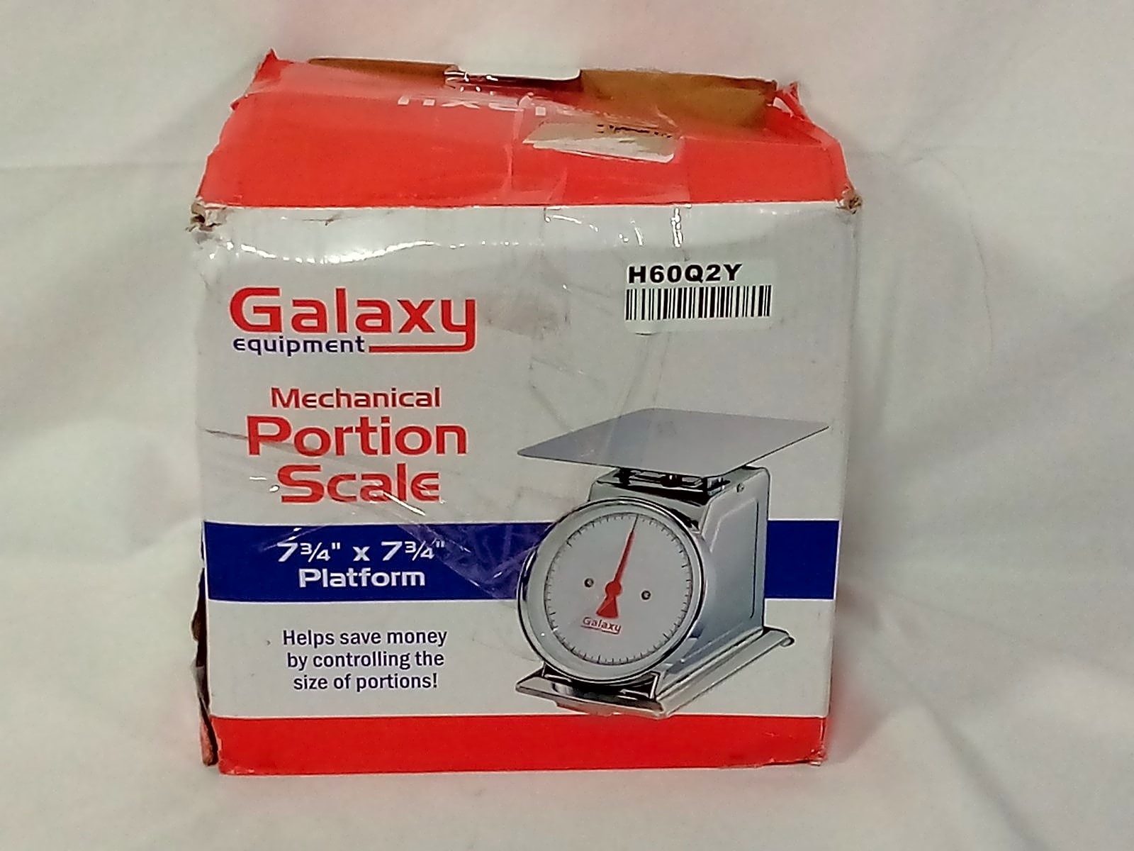 Galaxy H60Q2Y Mechanical Portion Control Scale 2 lb 7-3/4″ Platform NIB