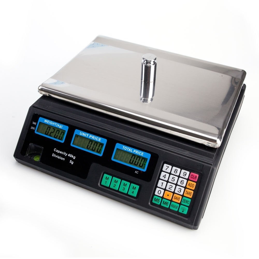 Digital Deli Food Produce Weight Scale for Retail Store