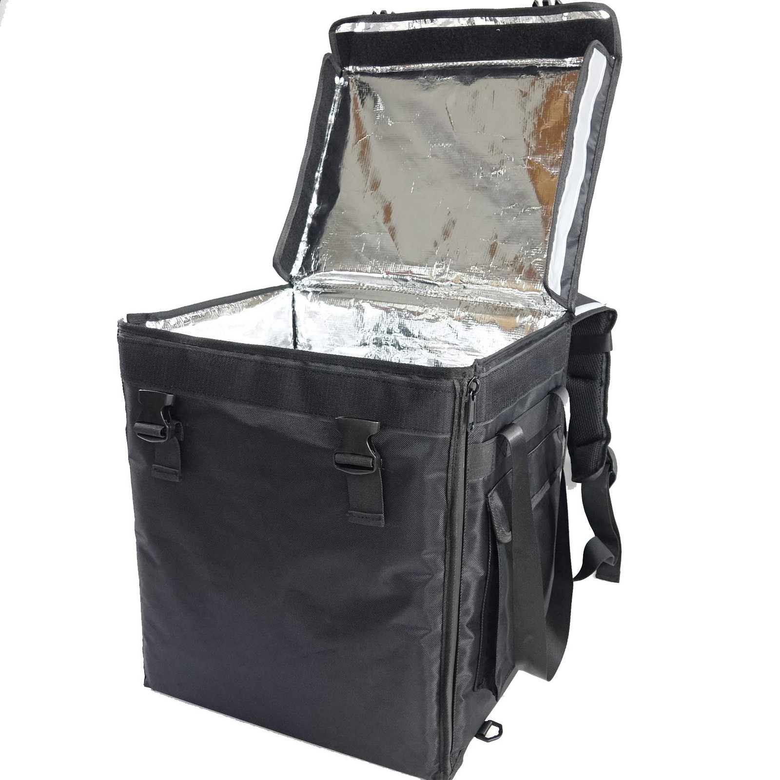 PK-65Abl:10″-12″ Pizza Delivery backpack Bag 16″ L x 12″ W x 18″ H, Open from…