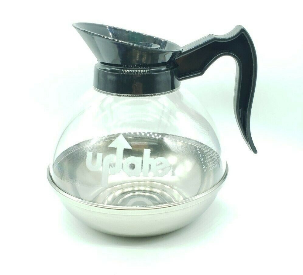 Update International 64 oz. Impact Resistant Coffee Decanter, Carafe Reg & Decaf