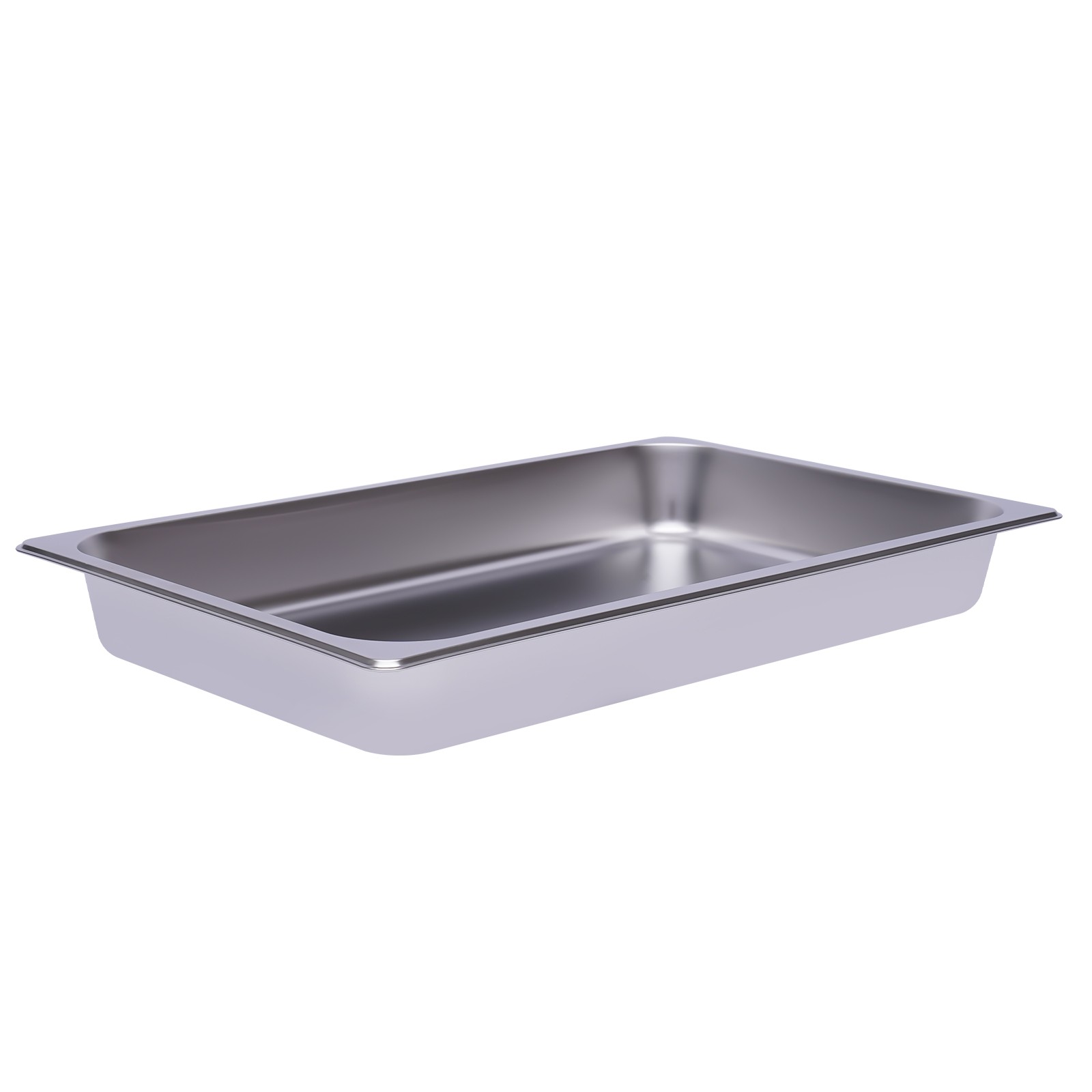 Full Size Steam Table Pans, 6-Pack 2.5 Inch Deep Restaurant Steam Table Pans