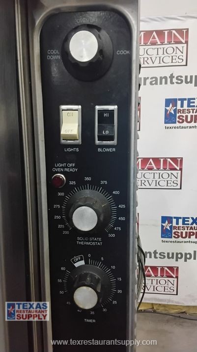 Blodgett DFG-200-L-S Full Size Double Stack Convection Oven