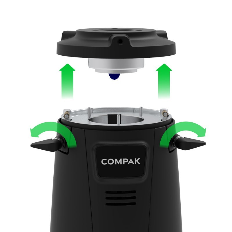 Compak E8 OD On Demand LED Professional Precision Espresso Coffee Bean Grinder