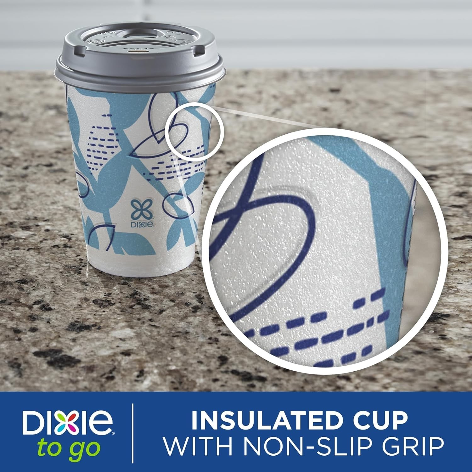 Convenient 12 oz Insulated Paper Cups with Lids – Stylish & Eco-Friendly 14 Pack