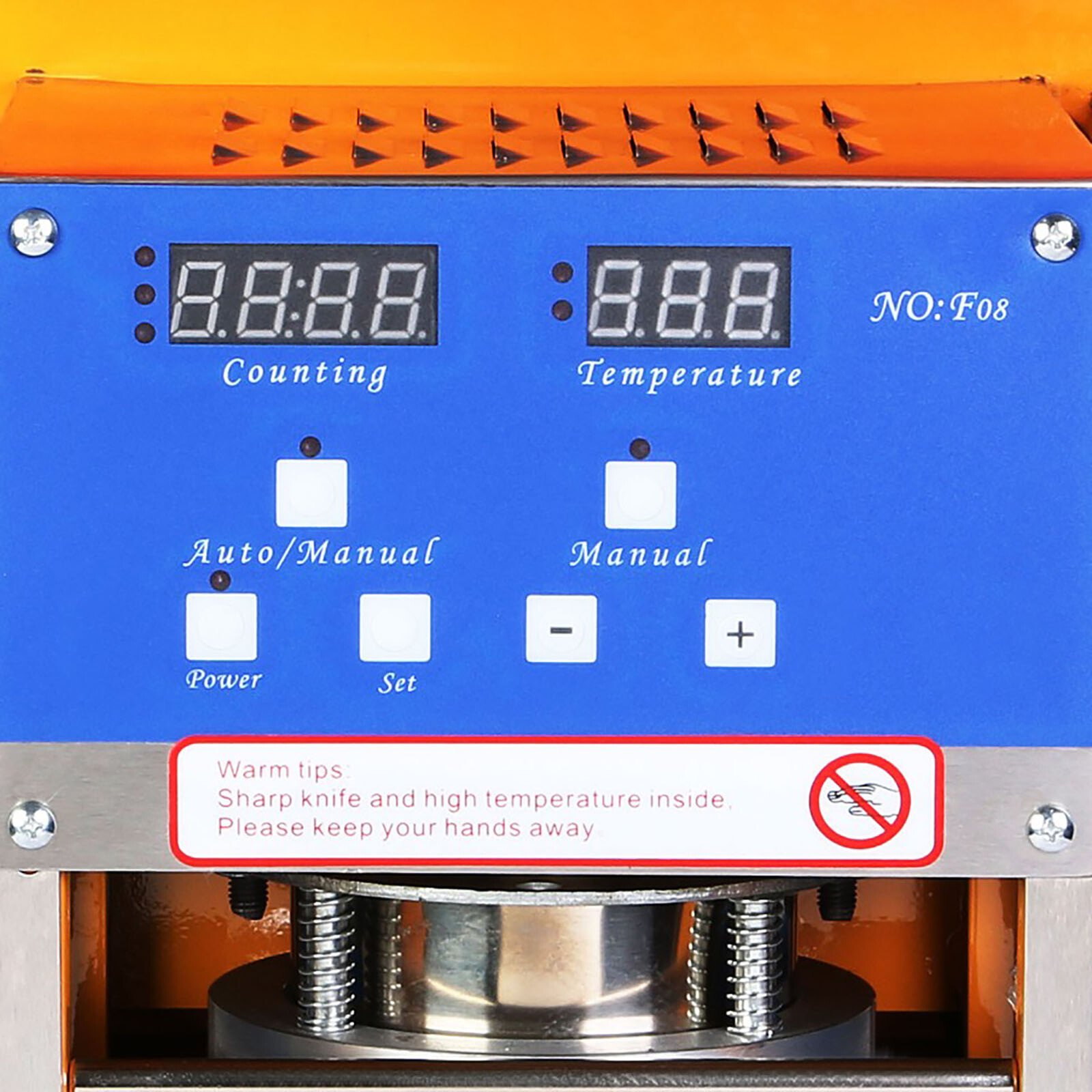 Fully Automatic Cup Sealer Sealing Machine 400-600 Cup/hr Boba Coffee Bubble Tea
