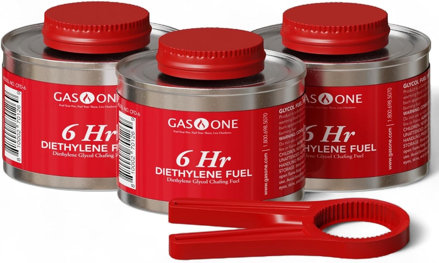 Versatile 3 Pack 6 Hour Chafing Fuel – Reliable Food Warmers with Wick Included