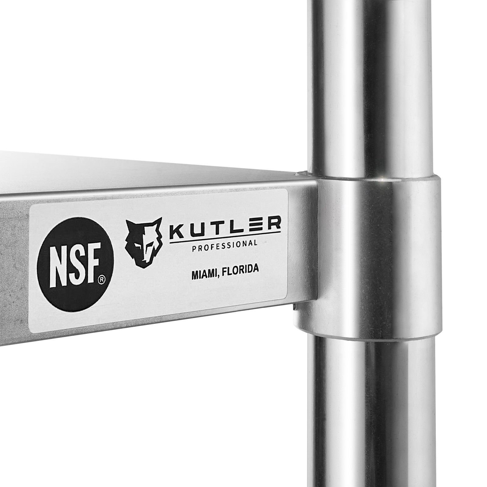30×60 Stainless Steel Prep Table with Casters, NSF Commercial Restaurant Kitchen
