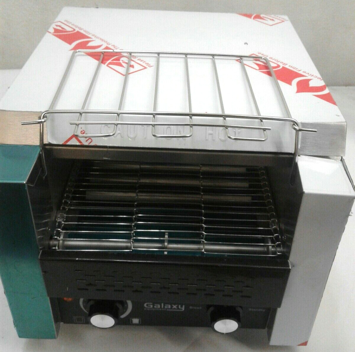Galaxy 177GCT10 Conveyor Toaster 120V 1750W Adjustable Speed 10″ Wide 3″ Opening