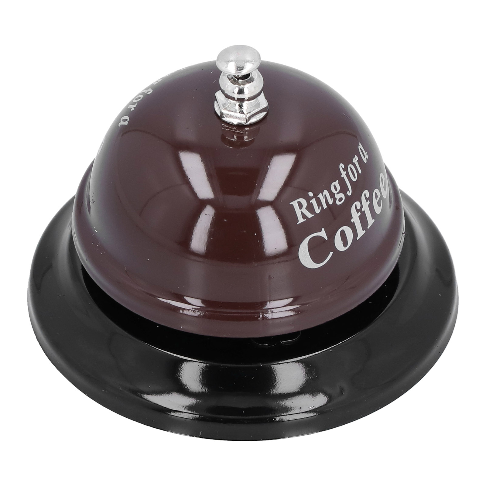 (Black)Restaurant Call Bell With Anti Slip Base Manual Meeting Bar Service Be US
