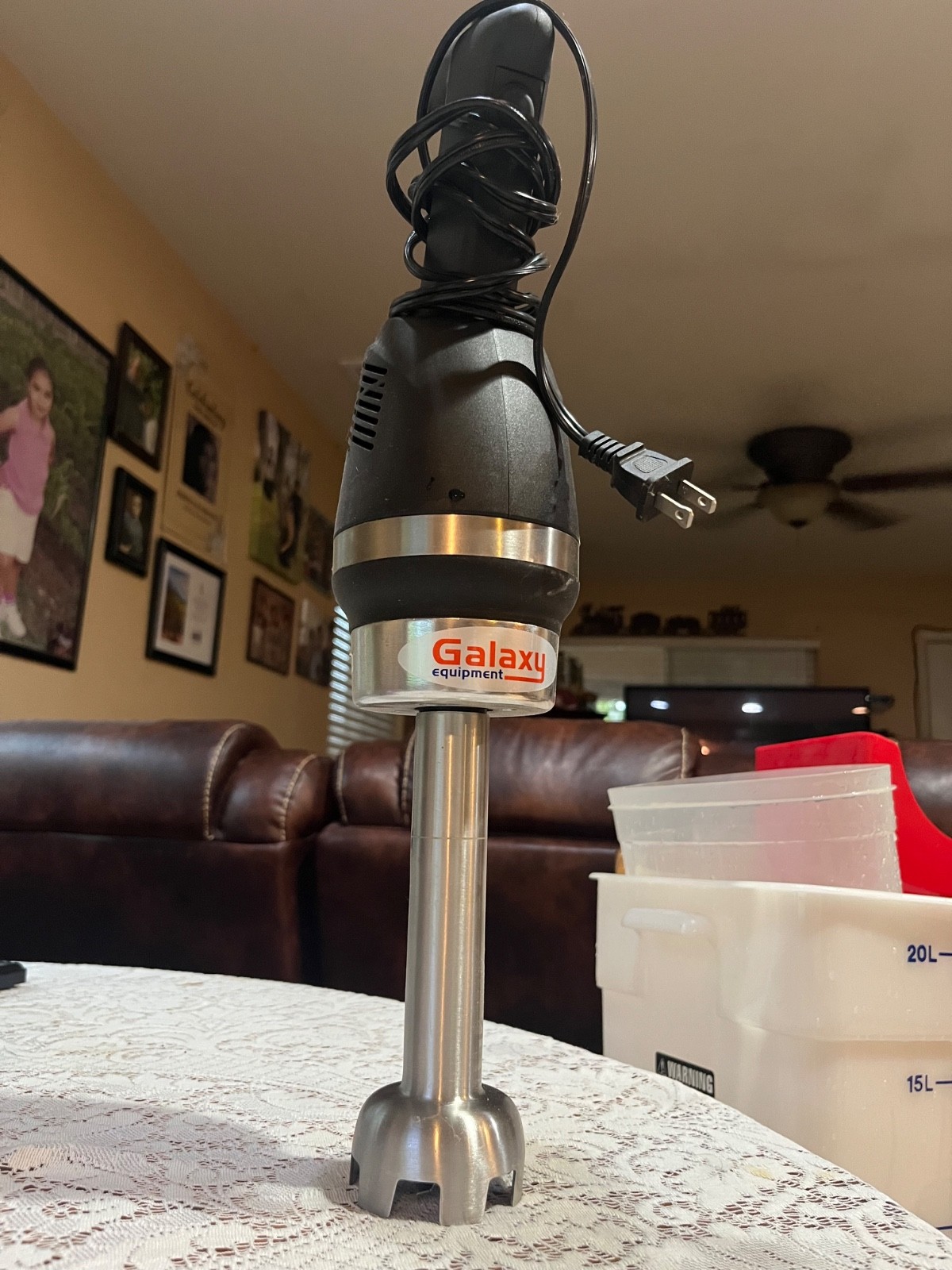 Galaxy IMBL7 7″ Light-Duty Variable Speed Immersion Blender