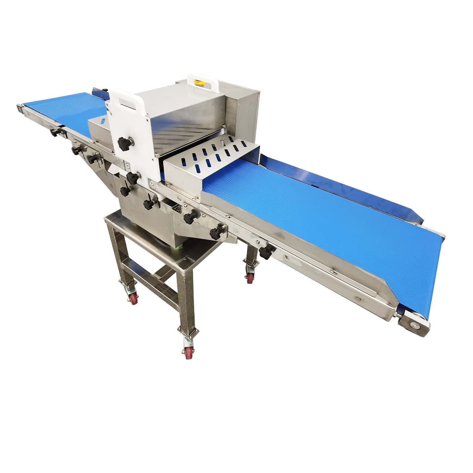 110V Commercial Meat Dicer Fully Automatic Meat Cutting Machine 1PH 0.75KW