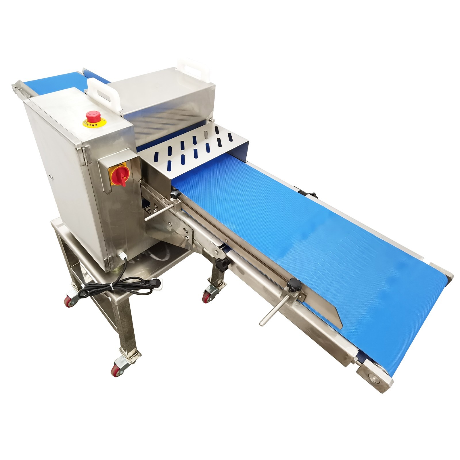 110V Commercial Meat Dicer Fully Automatic Meat Cutting Machine 1PH 0.75KW