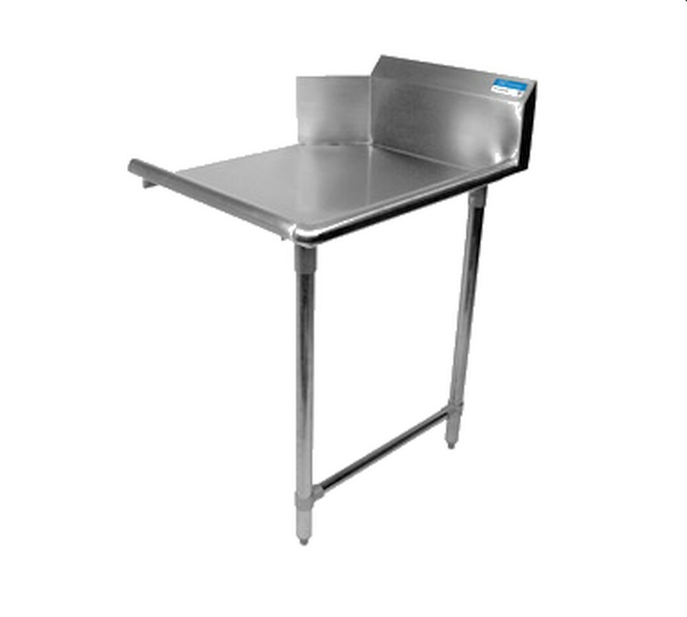 BK Resources BKCDT-26-R-SS All Stainless 26″ L-to-R Clean Dishtable Straight