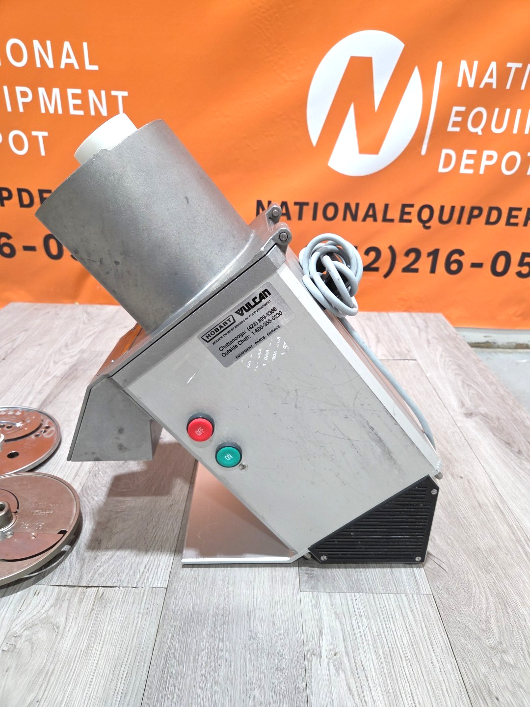 HOBART FP100 Continuous Feed Food Processor – 120V – Tested & Ready to Go!