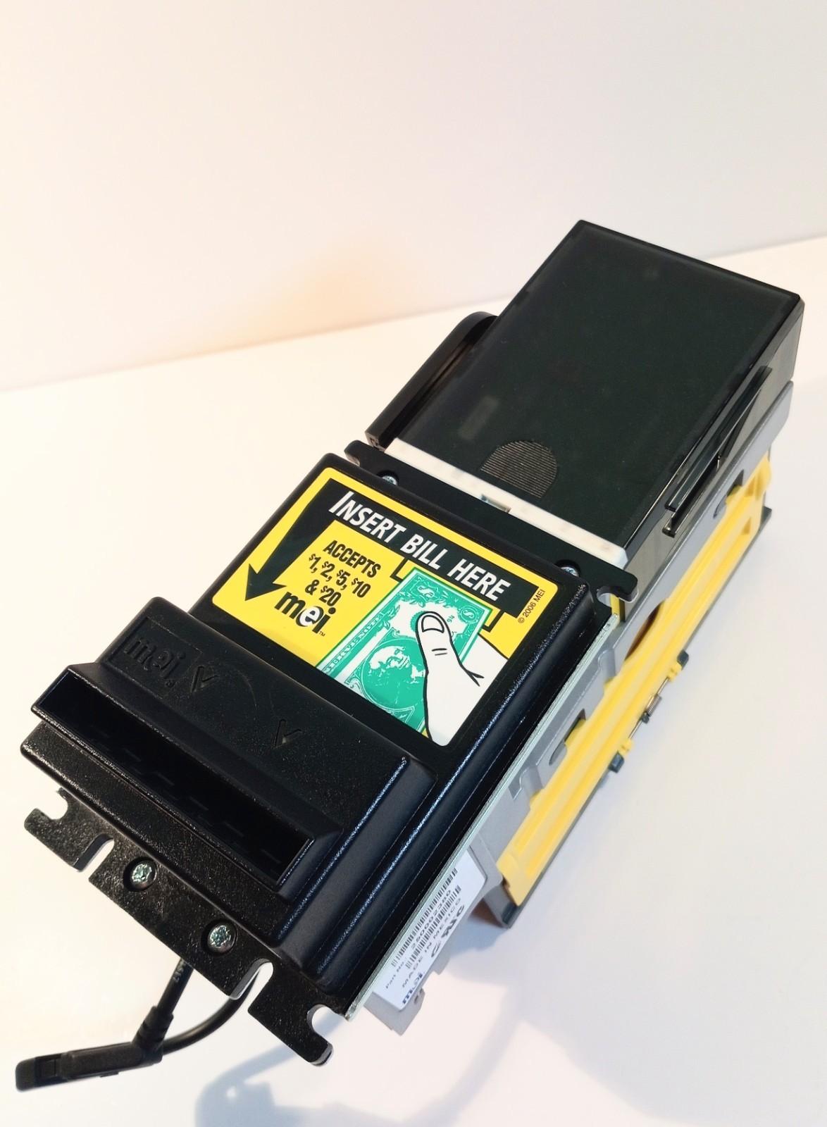 Mei Mars VN 2712 U5 Bill Validator Acceptor 250002380 24v $1 & $5 Bills 2712U5