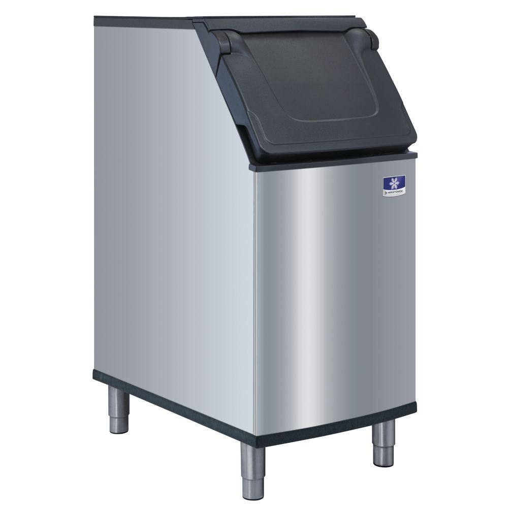 Manitowoc D420 Ice Storage Bin, 310 lb. Capacity, 22 in., Stainless Steel (Ice