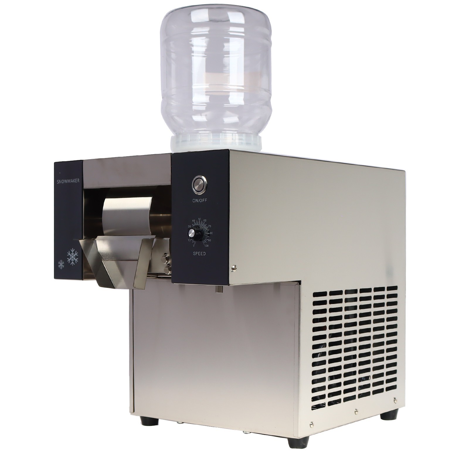 Commercial Snowfake Machie Ice Shaving Machine Air Cooling Ice crusher 3L/Bucket