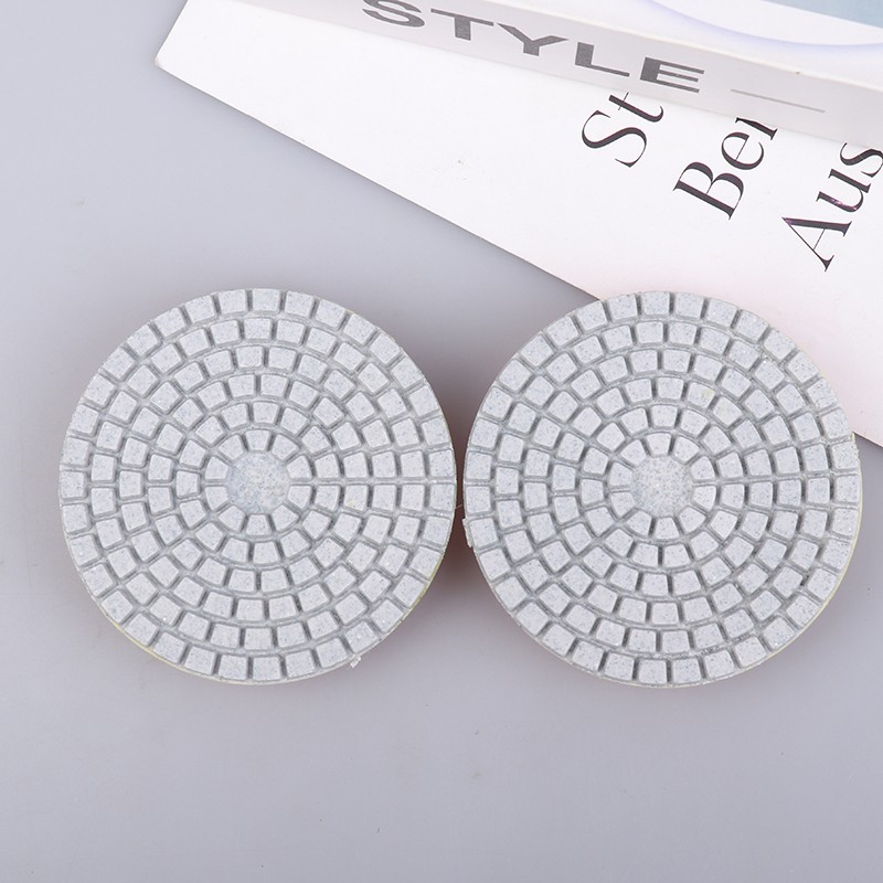 80mm 3 Inch Polishing Pad Wet Dry Buff Disc Abrasive For Sanding Granite