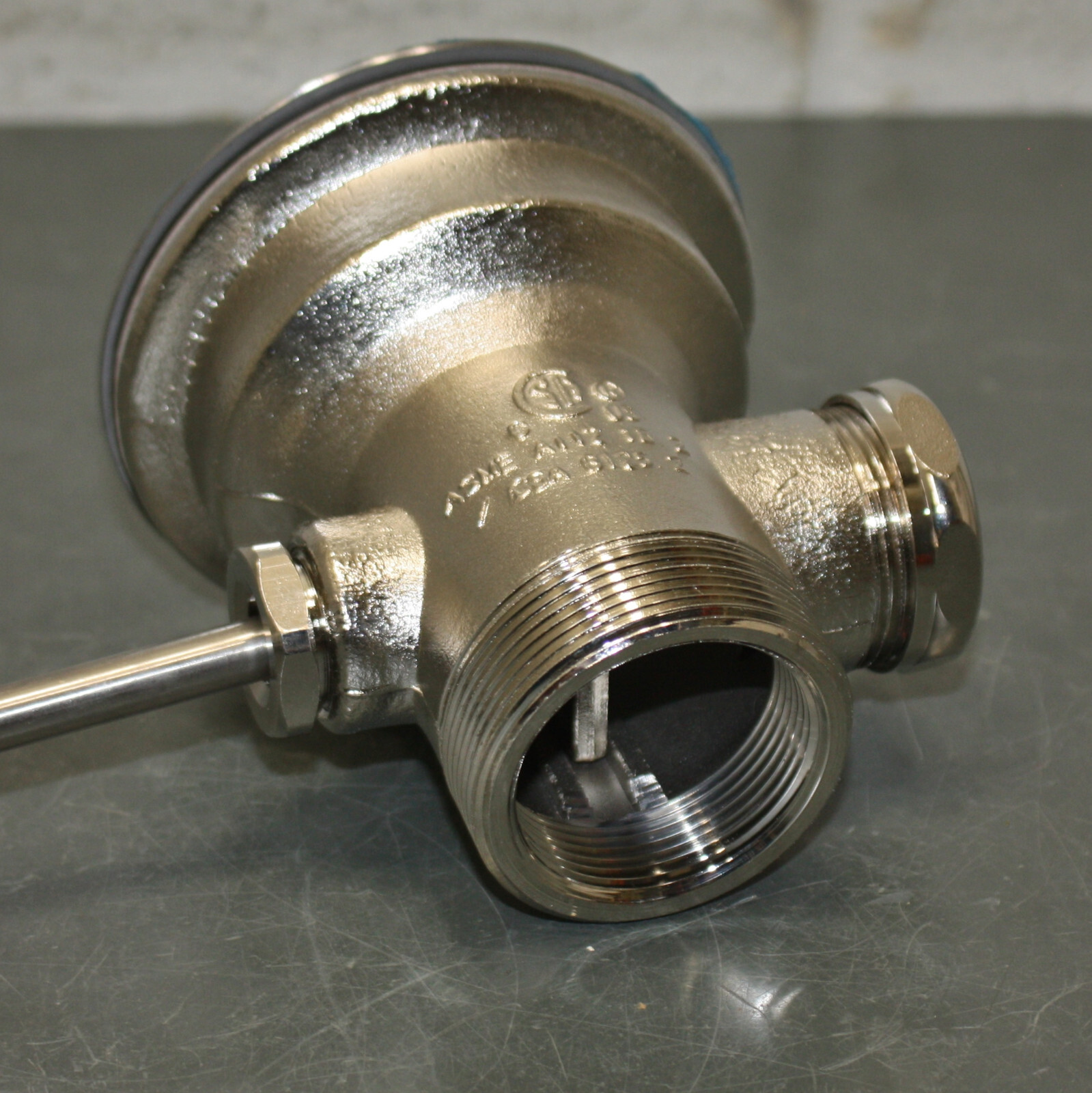 Encore Lever Drain Assembly D10-7400, 1-1/2″ Pipe, Nickel Plated Stainless Brass