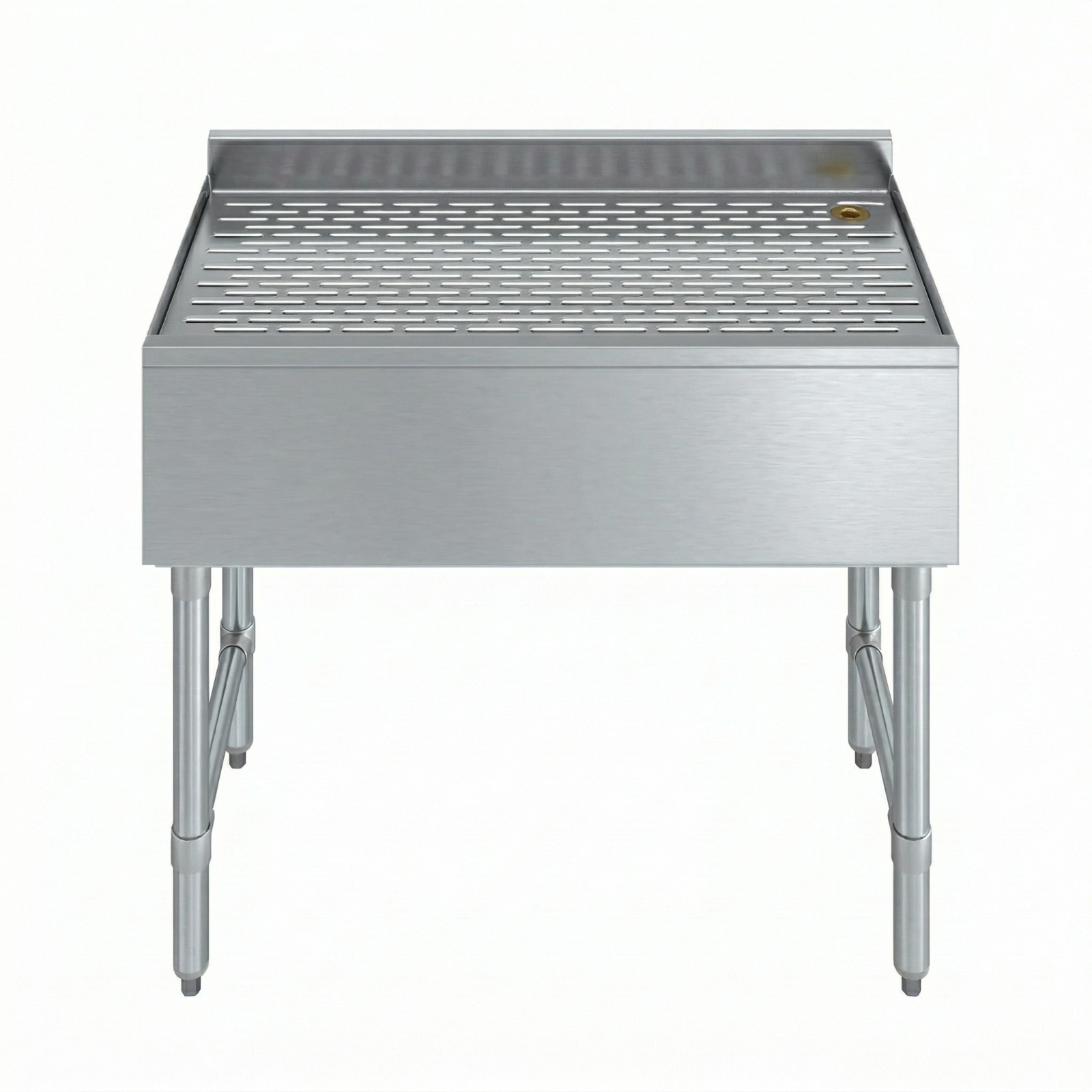 AmGood 24 in. x 18 in. Stainless Steel Underbar Drainboard