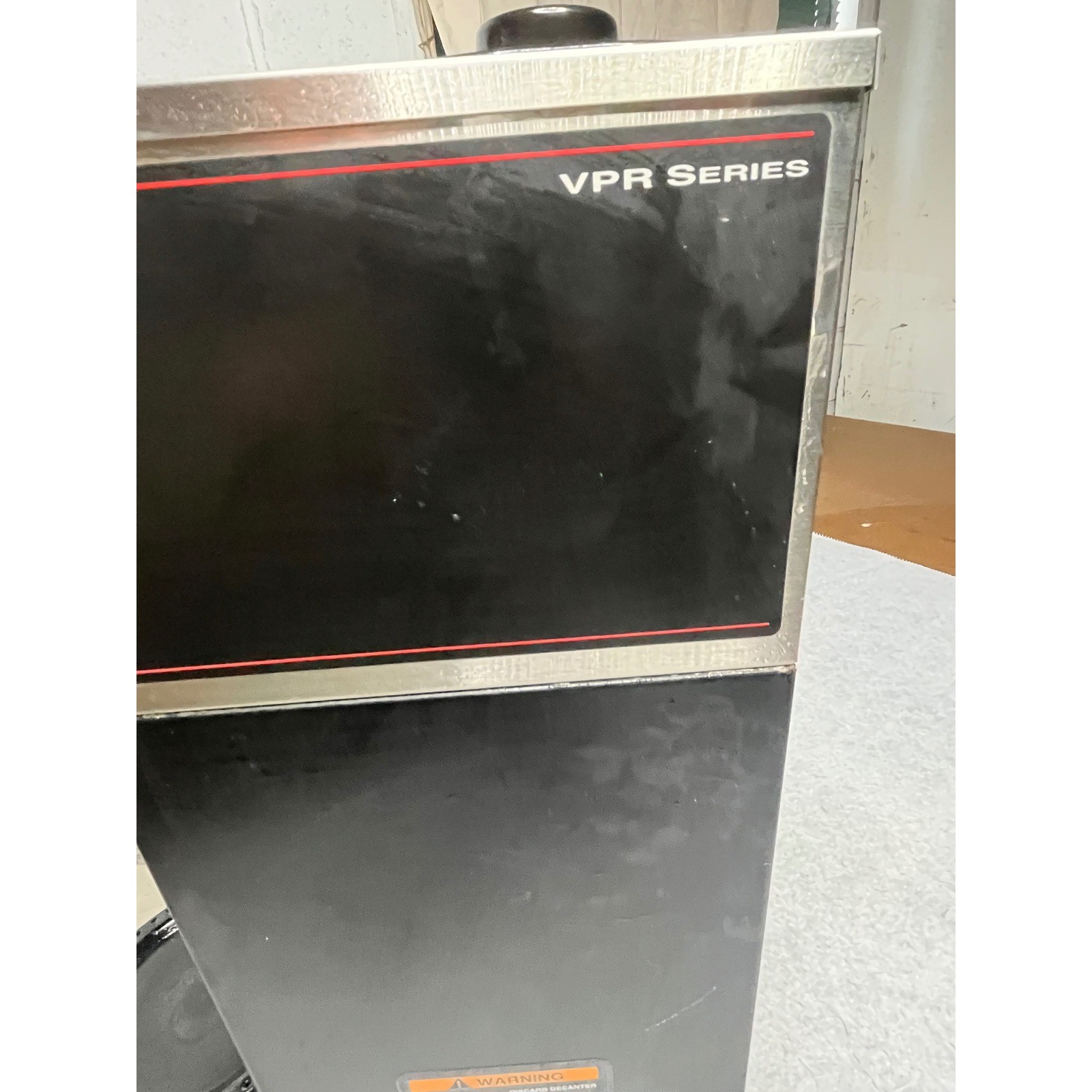 Bunn VPR Series Commercial Coffee Brewer 2 Warmer PourOver Black Stainless 33200