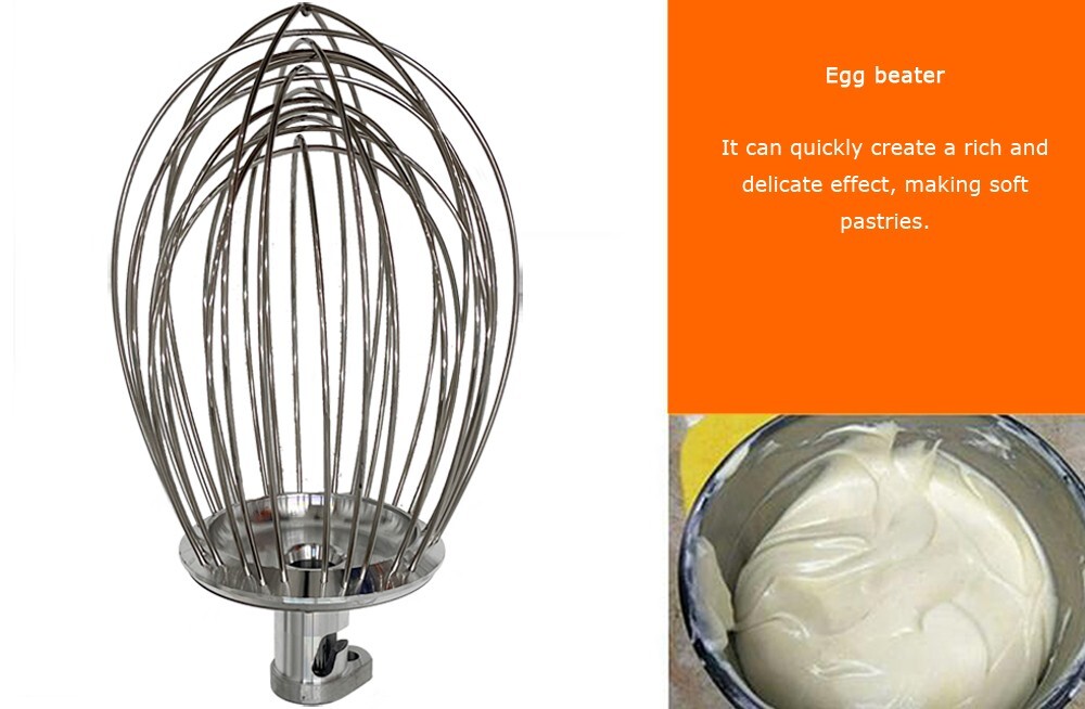 PreAsion® 110V 20QT Commercial Dough Mixer 20L Electric Food Mixer Stand Mixer