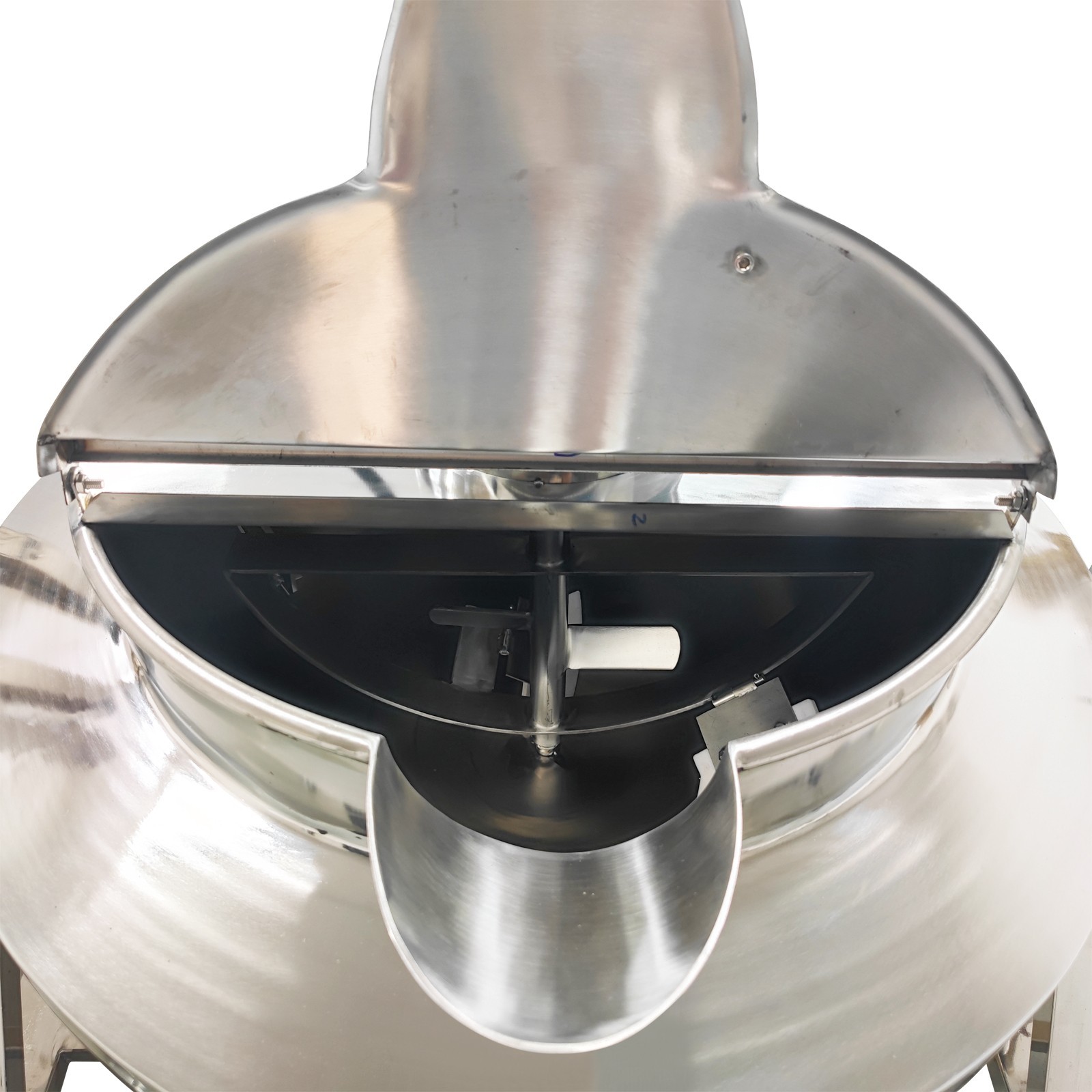 LPG Gas Jacketed Kettle 100L 26.4Gallon 220V Tilting Stirring Heating Pot