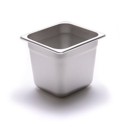 Allied Buying Corp CAST-1606 Steam Table Pan – 24 Gauge, Stainless Steel
