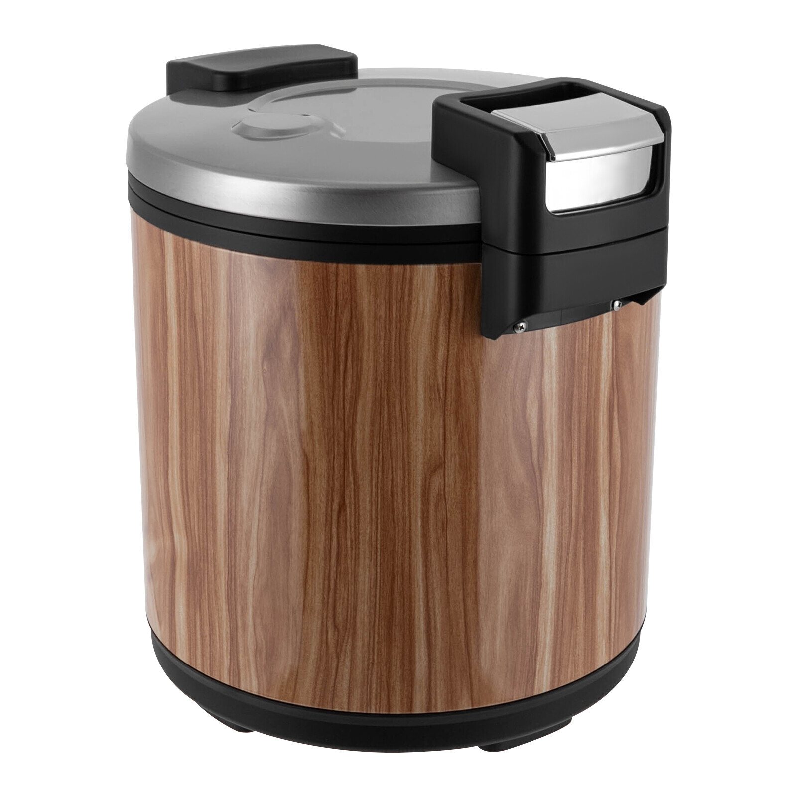 Electric Rice Warmer Stainless Steel Cylindrical Shape Commercial Rice Warmers