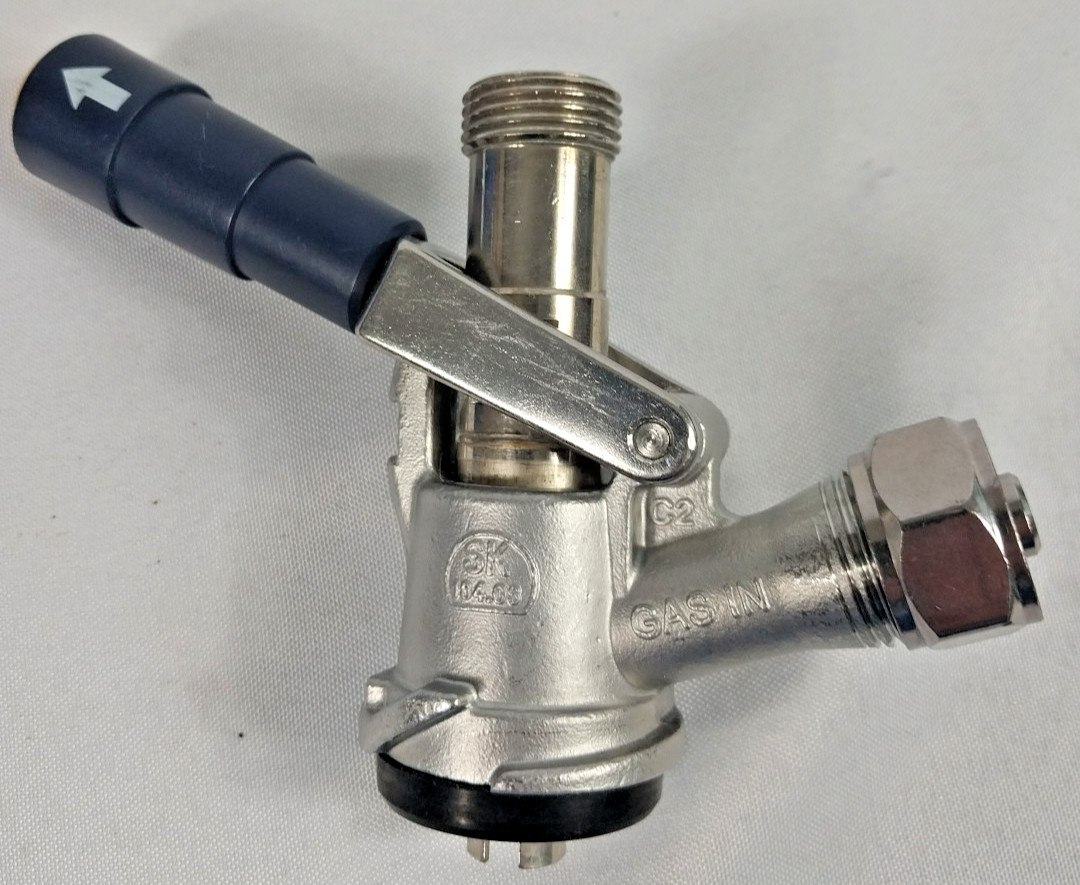 Micro Matic S-Type Keg Coupler Sankey D Beer Tap Blue Handle – Clean Tested