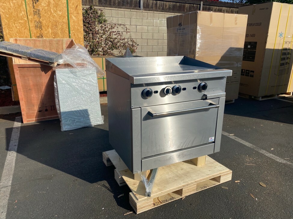 NEW 36″ Griddle Top Oven Range Stove Commercial Kitchen Restaurant NSF