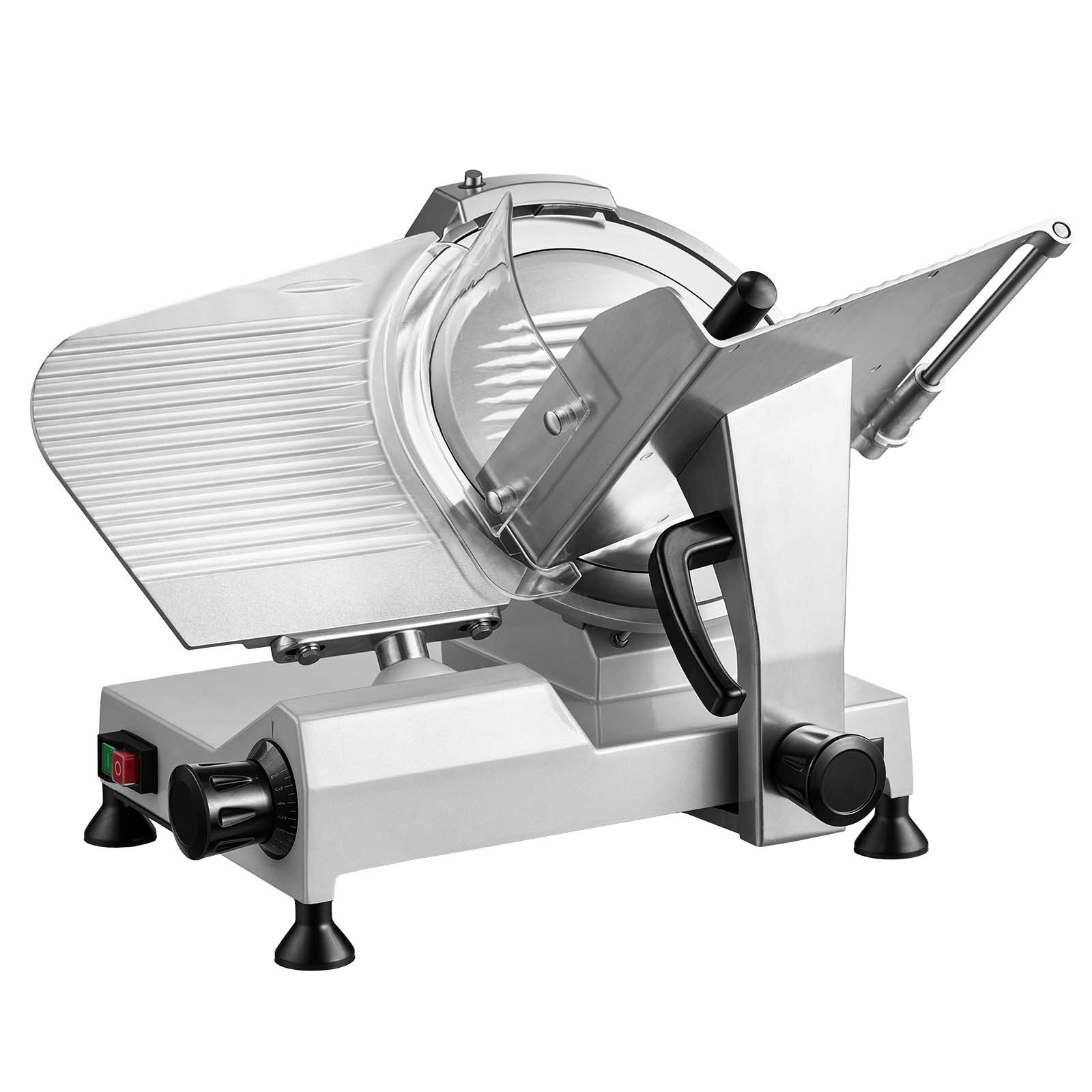 VEVOR Commercial Electric Meat Slicer Deli Food Cutter 12″ Blade 320W 350-400RPM