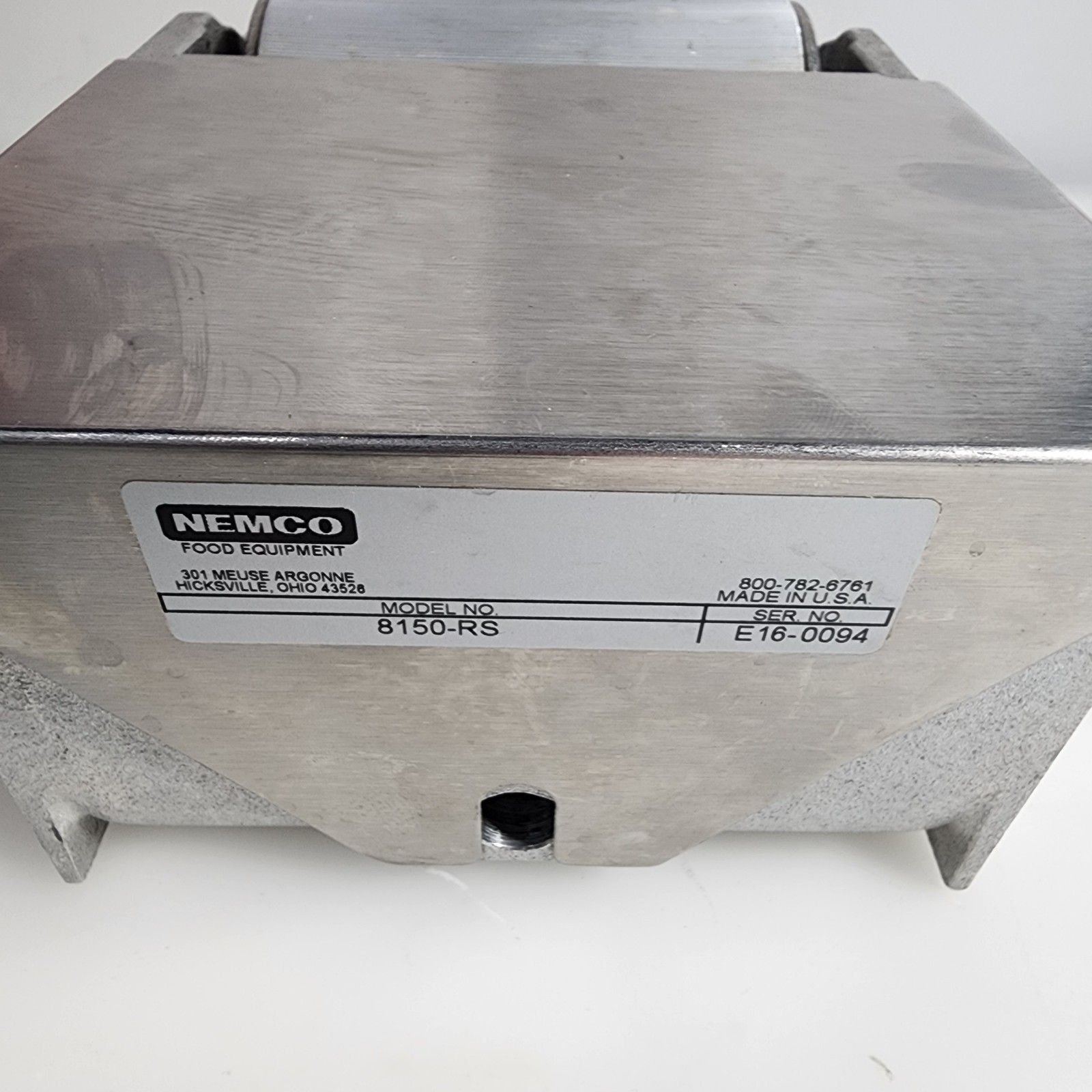 Nemco 8150RS RollAGrill 4 in Butter Roller/Roller