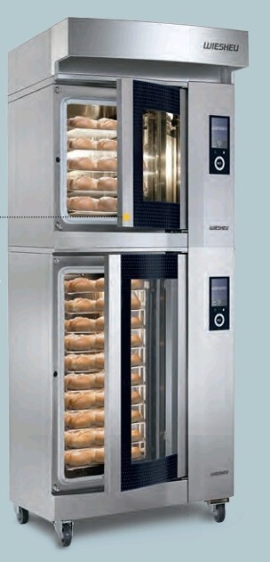 Baking oven – BRAND NEW! WIESHEU Dibas 64 blue -S&L double stack with Steamer.